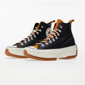 Converse Run Star Hike Hi Black/Saffron Size 9